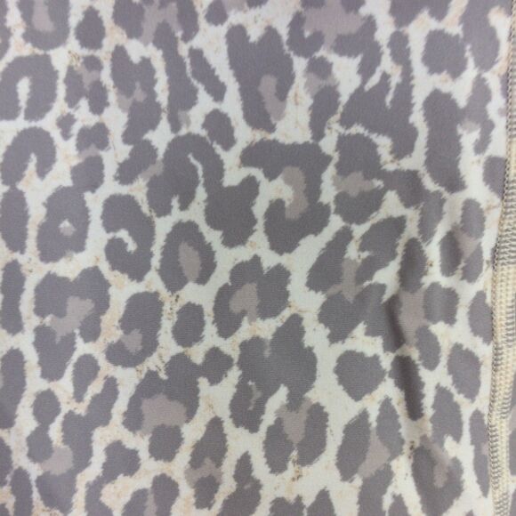 Calme Johnny Was Womens Endurance Biker Shorts Pull-On Leopard Print Size L NWT - Picture 5 of 16